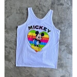 Vintage 90's Disney Mickey Mouse Tank Top XL
